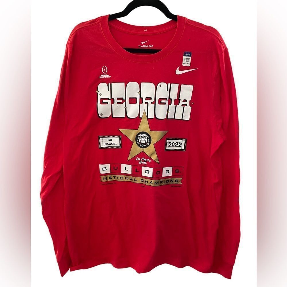 GEORGIA BULLDOGS LONG SLEEVE TEE SHIRT BY NIKE, large‎